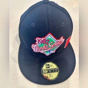 Los Angeles Dodgers New Era Authentic On-Field 59FIFTY Fitted Hat - black 7 1/8